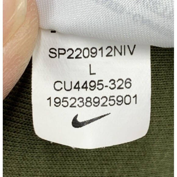 Nike Mens Sportswear Tech Fleece Jogger pants Olive Green Size Large - Picture 3 of 14